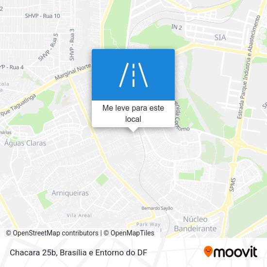 Chacara 25b mapa