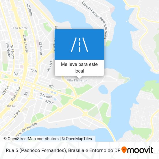 Rua 5 (Pacheco Fernandes) mapa