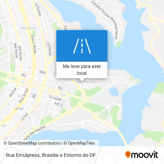 Rua Emulpress mapa
