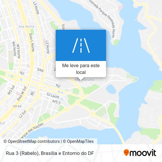 Rua 3 (Rabelo) mapa