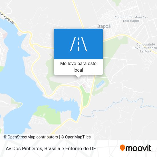 Av Dos Pinheiros mapa