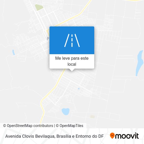 Avenida Clovis Bevilaqua mapa