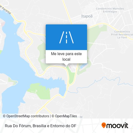 Rua Do Fórum mapa