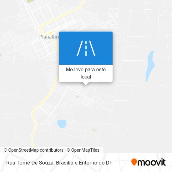 Rua Tomé De Souza mapa