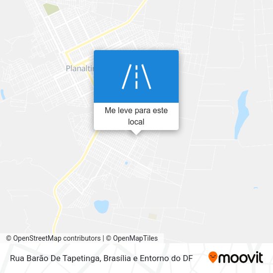 Rua Barão De Tapetinga mapa
