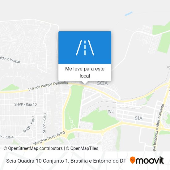 Scia Quadra 10 Conjunto 1 mapa