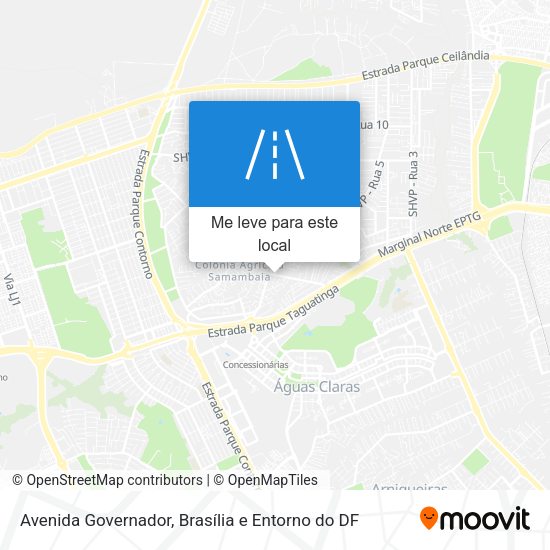 Avenida Governador mapa