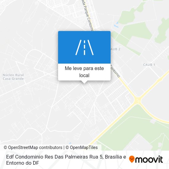 Edf Condominio Res Das Palmeiras Rua 5 mapa