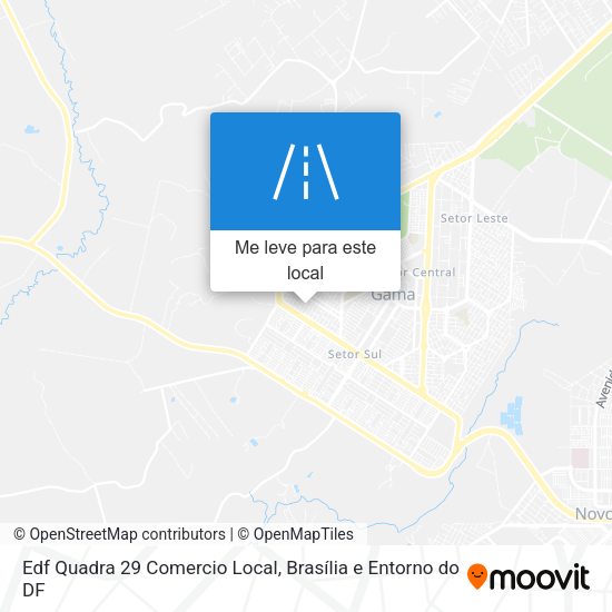 Edf Quadra 29 Comercio Local mapa