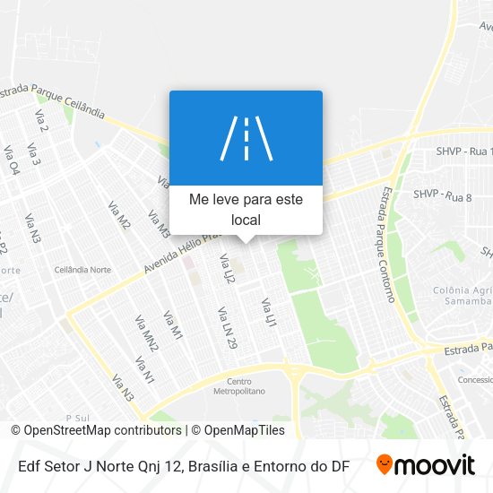 Edf Setor J Norte Qnj 12 mapa