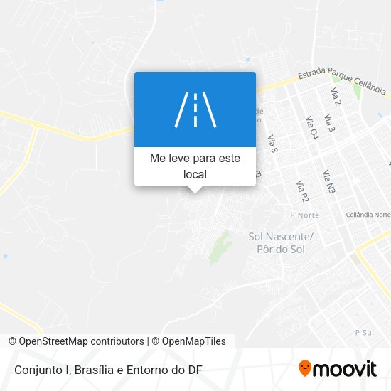 Conjunto I mapa