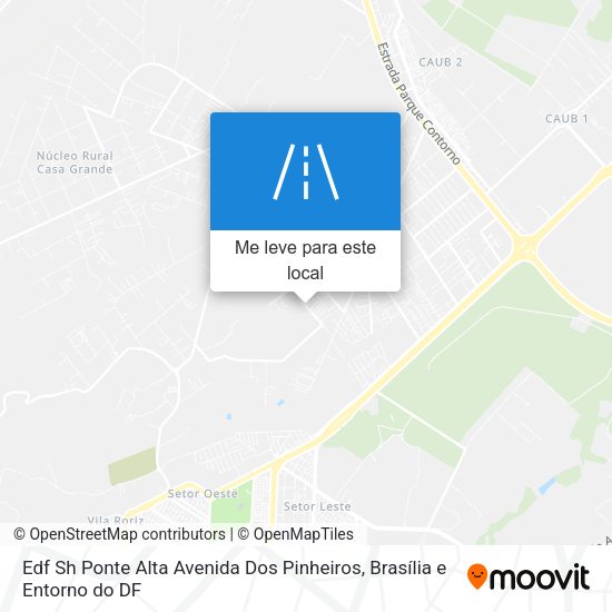 Edf Sh Ponte Alta Avenida Dos Pinheiros mapa