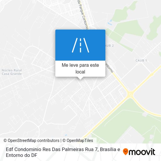 Edf Condominio Res Das Palmeiras Rua 7 mapa