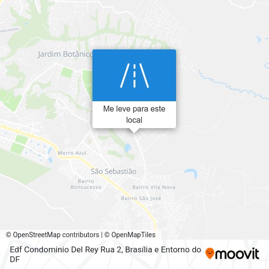 Edf Condominio Del Rey Rua 2 mapa