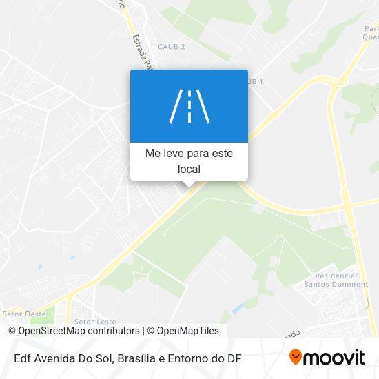 Edf Avenida Do Sol mapa