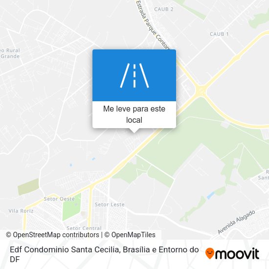 Edf Condominio Santa Cecilia mapa