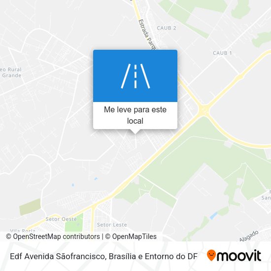 Edf Avenida Sãofrancisco mapa