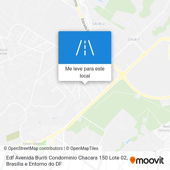 Edf Avenida Buriti Condominio Chacara 150 Lote 02 mapa