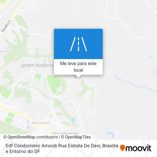 Edf Condominio Amoob Rua Estrela De Davi mapa