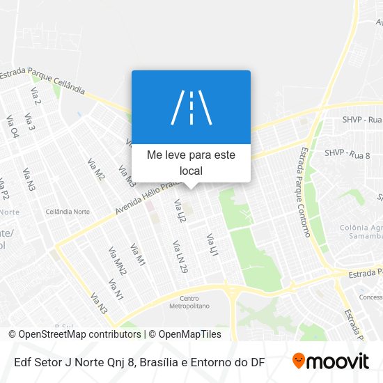 Edf Setor J Norte Qnj 8 mapa