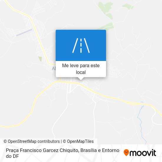 Praça Francisco Garcez Chiquito mapa