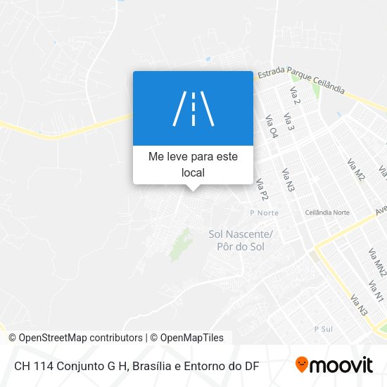 CH 114 Conjunto G H mapa