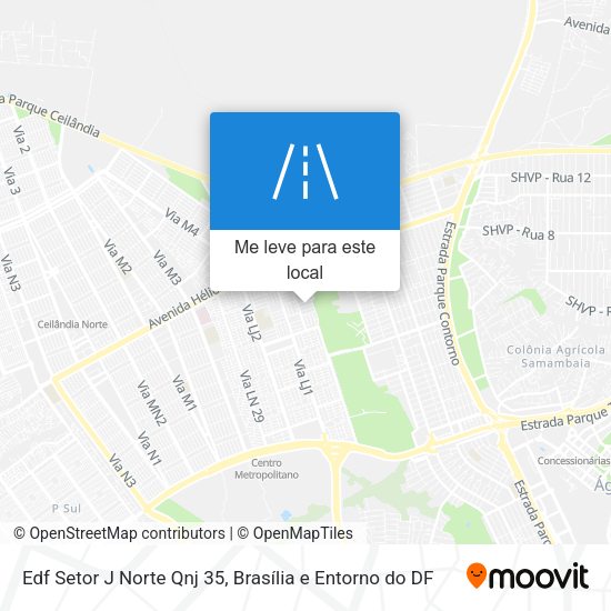 Edf Setor J Norte Qnj 35 mapa