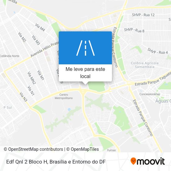 Edf Qnl 2 Bloco H mapa