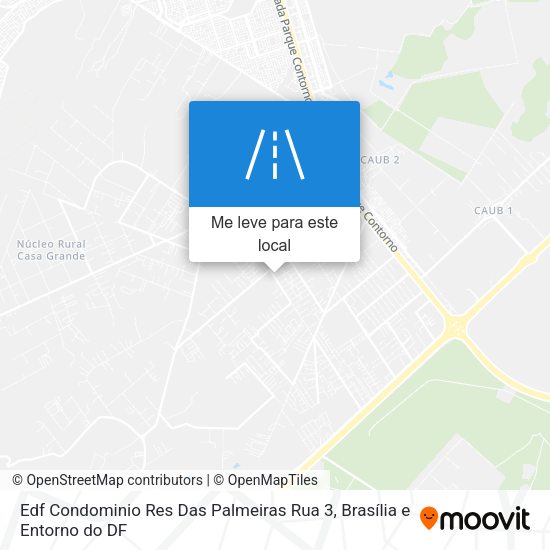 Edf Condominio Res Das Palmeiras Rua 3 mapa