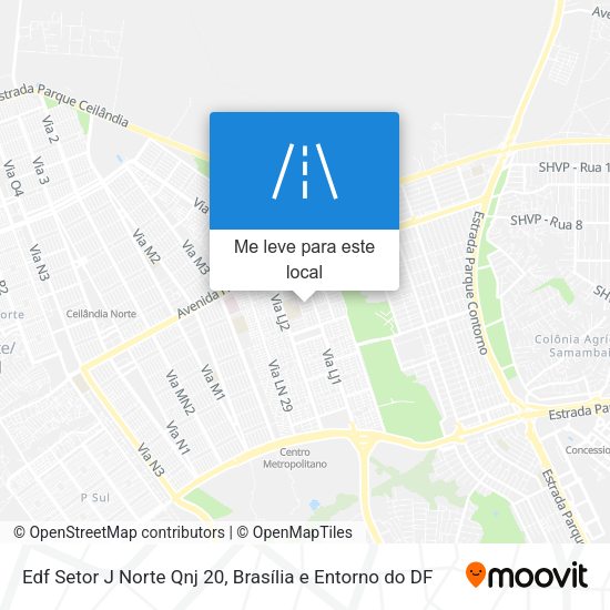 Edf Setor J Norte Qnj 20 mapa