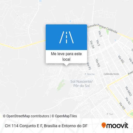 CH 114 Conjunto E F mapa