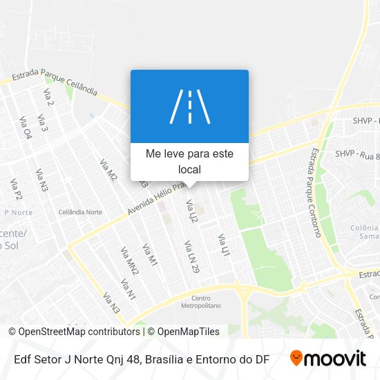 Edf Setor J Norte Qnj 48 mapa