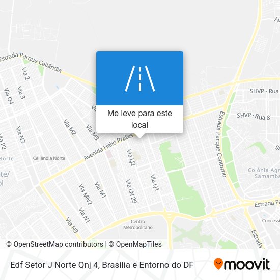 Edf Setor J Norte Qnj 4 mapa