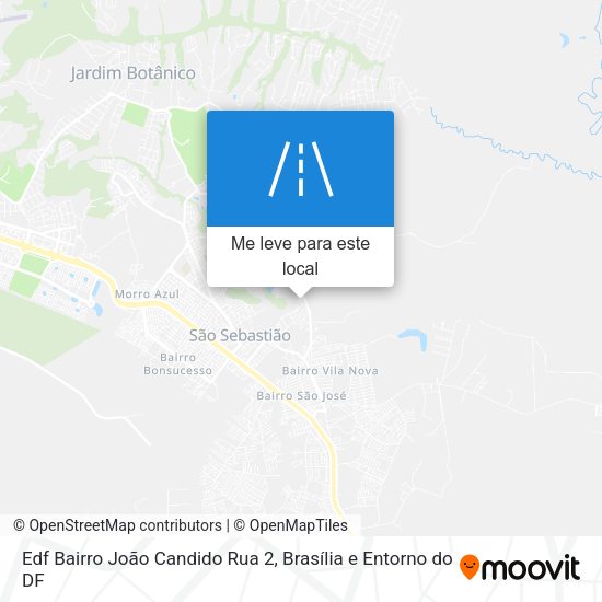 Edf Bairro João Candido Rua 2 mapa