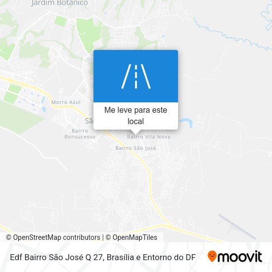 Edf Bairro São José Q 27 mapa