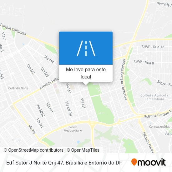 Edf Setor J Norte Qnj 47 mapa