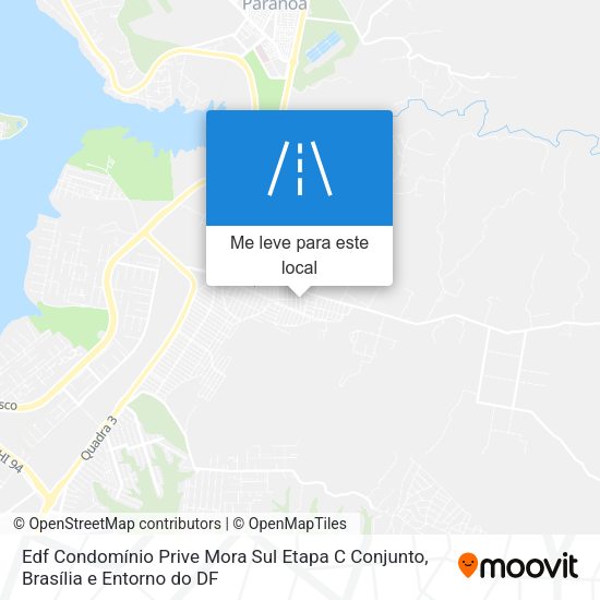 Edf Condomínio Prive Mora Sul Etapa C Conjunto mapa