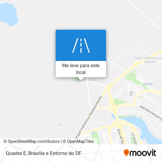 Quadra E mapa