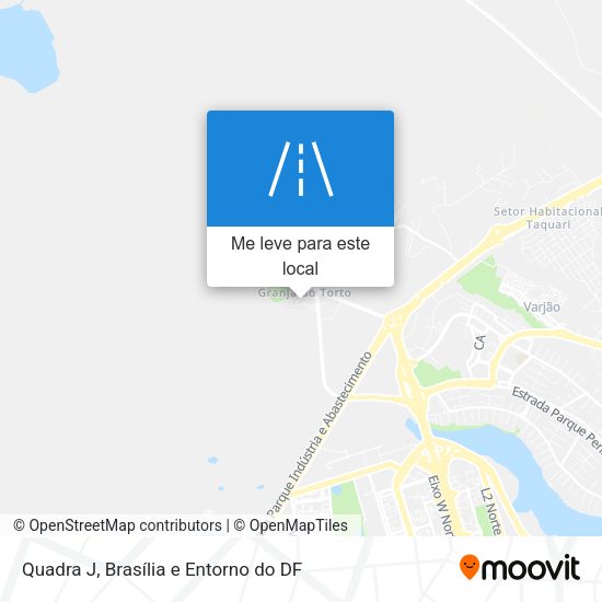 Quadra J mapa