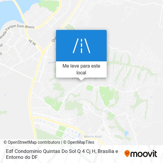 Edf Condominio Quintas Do Sol Q 4 Cj H mapa