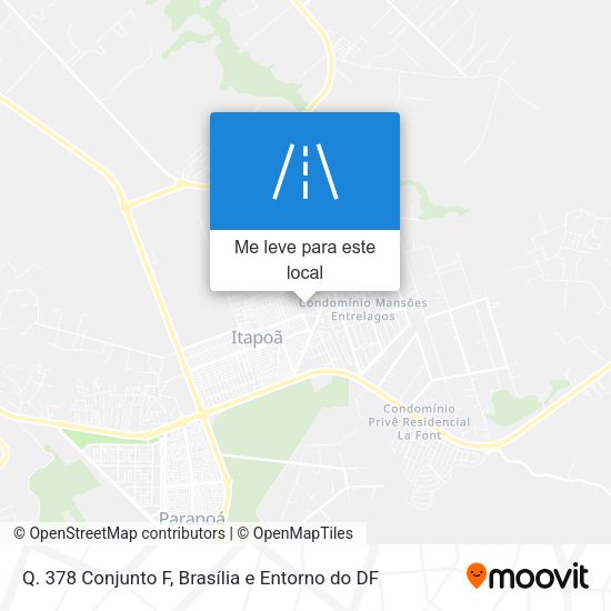 Q. 378 Conjunto F mapa