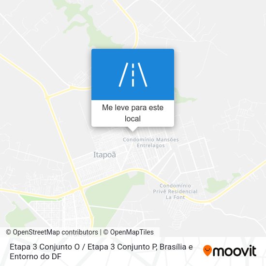 Etapa 3 Conjunto O / Etapa 3 Conjunto P mapa