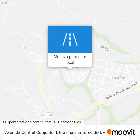 Avenida Central Conjunto 4 mapa