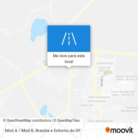 Mod A / Mod B mapa