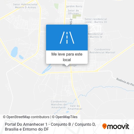 Portal Do Amanhecer 1 - Conjunto B / Conjunto D mapa