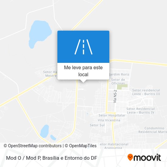 Mod O / Mod P mapa