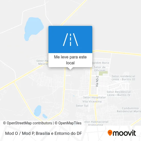 Mod O / Mod P mapa