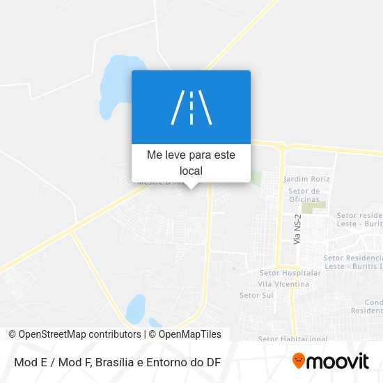 Mod E / Mod F mapa