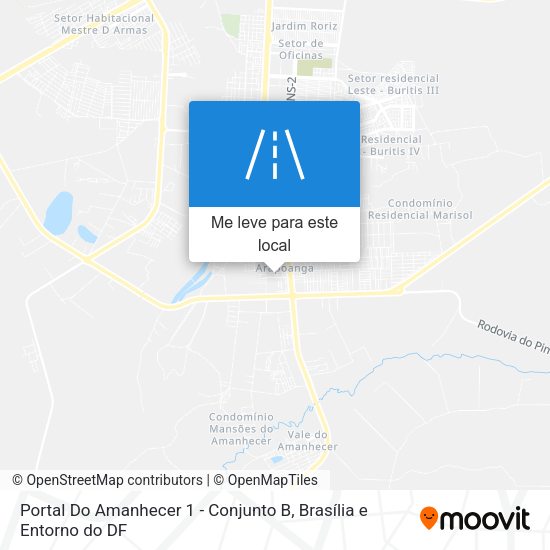 Portal Do Amanhecer 1 - Conjunto B mapa