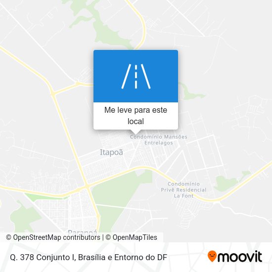 Q. 378 Conjunto I mapa